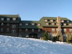 Crater Lake main lodge. Really good food!